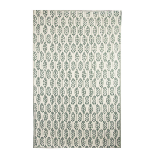 Esschert Design Levél mintás kétoldalú kültéri szőnyeg, 242 x 150 cm lakástextília