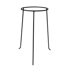 Esschert Design Madáritató és virágtartó fém állvány, 30 cm átmérőjű madár kalitka