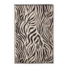 Esschert Design Zebra mintás kétoldalú kültéri szőnyeg, 242 x 150 cm lakástextília