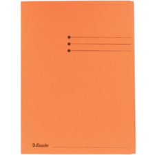 ESSELTE A4 Pólyás dosszié - Narancssárga mappa