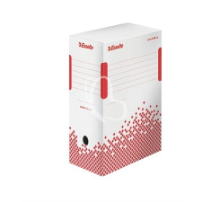 ESSELTE Archiváló doboz, A4, 150 mm, újrahasznosított karton, ESSELTE &quot;Speedbox&quot;, fehér kreatív papír