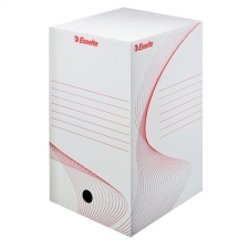 ESSELTE Archiváló doboz, A4, 200 mm, karton, ESSELTE "Boxy", fehér irattartó