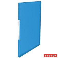 ESSELTE Bemutatómappa, 20 zsebes, a4, esselte "vivida", kék 623990 információs tábla, állvány