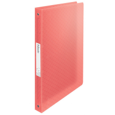ESSELTE Colour Breeze PP 4-gyűrűs gyűrűskönyv 25mm koral 628437 irattartó