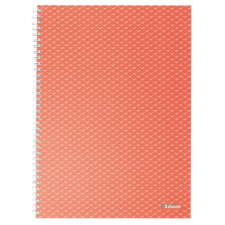 ESSELTE Colour'Breeze spirálfüzet vonalas, A4, korallszínű (628483) (Esselte628483) füzet