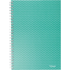 ESSELTE colourbreeze a5 kockás zöld spirálfüzet