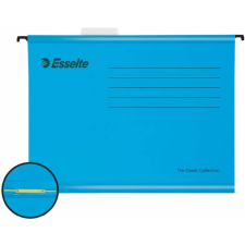 ESSELTE Függőmappa, gyorsfűzős, újrahasznosított, karton, A4, ESSELTE Classic, kék (E93130) irattartó