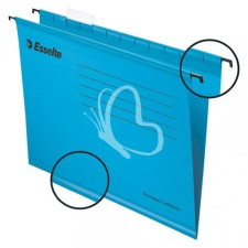 ESSELTE Függőmappa, újrahasznosított karton, A4, ESSELTE &quot;Classic&quot;, kék kreatív papír
