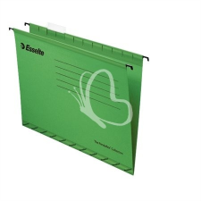 ESSELTE Függőmappa, újrahasznosított karton, A4, ESSELTE &quot;Classic&quot;, zöld kreatív papír