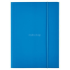 ESSELTE Gumis mappa, 15 mm, karton, A4, ESSELTE "Economy", kék