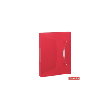 ESSELTE Gumis mappa A4, 40mm, PP Esselte Vivida Jumbo Vivida piros mappa