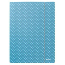 ESSELTE Gumis mappa, karton, A4, ESSELTE Colour`Breeze, kék (E628492) mappa