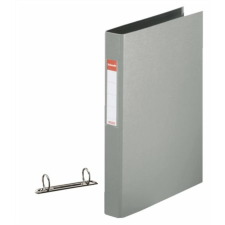 ESSELTE Gyűrűs könyv, 2 gyűrű, 42 mm, A4, PP, ESSELTE Standard, szürke (E14455) gyűrűskönyv