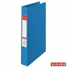 ESSELTE Gyűrűs könyv, 2 gyűrű, 42 mm, A4, PP, ESSELTE Standard, Vivida kék (E14452) mappa