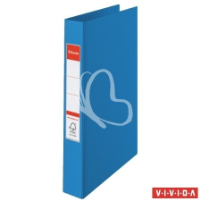 ESSELTE Gyűrűs könyv, 4 gyűrű, 42 mm, A4, PP/PP, ESSELTE &quot;Standard&quot;, Vivida kék gyűrűskönyv