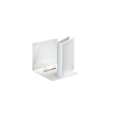 ESSELTE Gyűrűskönyv panorámás A5, 4,6cm, 2 gyűrű, D alakú, PP Esselte fehér gyűrűskönyv