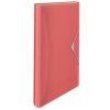 ESSELTE Harmonikamappa, A4, PP, 6 rekeszes, ESSELTE "Colour'Breeze", korall