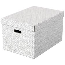 ESSELTE Home L Tárolódoboz - Fehér (3 db / csomag) (628286) bútor