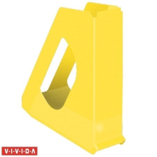 ESSELTE Iratpapucs, műanyag, 68 mm, ESSELTE &quot;Europost&quot;, Vivida sárga irattartó