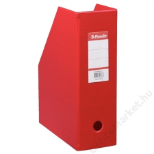 ESSELTE Iratpapucs, PP/karton, 100 mm, összehajtható, ESSELTE, Vivida piros (E56073) irattartó