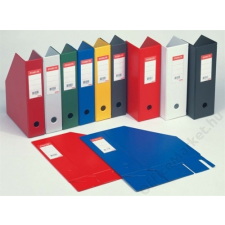 ESSELTE Iratpapucs, PP/karton, 80 mm, összehajtható, ESSELTE, Vivida zöld (E56006) irattartó