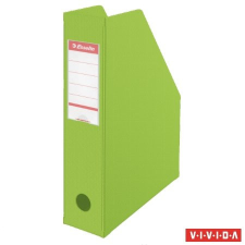 ESSELTE Iratpapucs, PVC/karton, 70 mm, összehajtható, ESSELTE, Vivida zöld munkavédelmi cipő