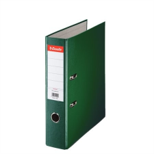 ESSELTE Iratrendező, 75 mm, A4, PP/karton, élvédő sínnel, Esselte Economy, zöld (11256) gyűrűskönyv