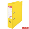 ESSELTE Iratrendező, 75 mm, A4, PP/PP, élvédő sínnel, Esselte Standard, Vivida sárga (624070)