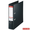 ESSELTE Iratrendező, 80 mm, A4, PP, élvédő sínnel, ESSELTE "Standard Plus", Vivida fekete