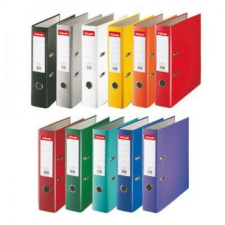 ESSELTE Iratrendező A4, 5cm, élvédő sínnel, 81191 Esselte Economy sárga gyűrűskönyv