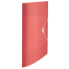 Esselte Kft. Esselte Colour Breeze PP gumis mappa, korall