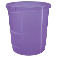 ESSELTE Papírkosár, 14 liter, ESSELTE "Colour`Breeze", áttetsző levendula irattálca
