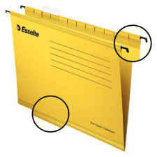ESSELTE pendaflex a4 standard 25db/cs sárga függőmappa mappa