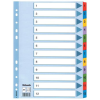 ESSELTE Regiszter, karton, A4, 1-12, ESSELTE "Mylar"