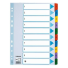 ESSELTE Regiszter Mylar Esselte 1-10