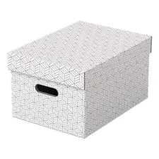 ESSELTE Tárolódoboz ESSELTE Home M méret fehér 3db/csomag bútor