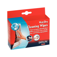 ESSELTE Tasakos nedves-száraz tisztító kendő, 12db nedves, száraz (67120) tisztító- és takarítószer, higiénia