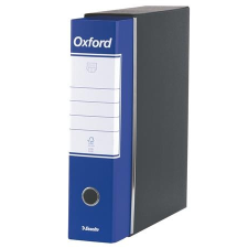 ESSELTE Tokos iratrendező, 80 mm, A4, karton, ESSELTE "Oxford", kék irattartó
