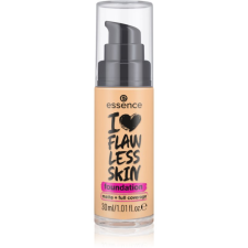 Essence I LOVE FLAWLESS SKIN fedő hatású alapozó matt hatással árnyalat 50 - Medium Ivory 30 ml smink alapozó