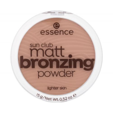 Essence Sun Club Matt Bronzing Powder bronzosító 15 g nőknek 01 Natural arcpirosító, bronzosító