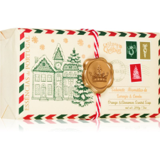 Essencias de Portugal + Saudade Christmas Village Postcard Szilárd szappan 200 g szappan