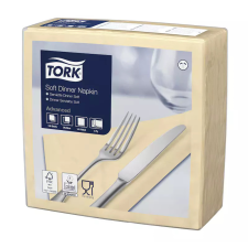 Essity GmbH szalvéta Soft Dinner 3r., 39X39, CSONT, 100db/csg, 12csg/karton higiéniai papíráru