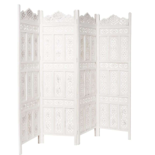  ESTELLA Fehér Fa Paraván - 180x176 cm bútor
