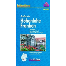 Esterbauer Verlag Hohenlohe Franken kerékpáros térkép 1:75 000 térkép