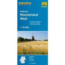 Esterbauer Verlag Münsterland Kerékpáros térkép West (RK-NRW01) 2022 térkép