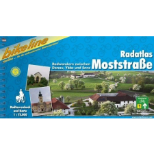 Esterbauer Verlag Radatlas Moststrase kerékpáros atlasz Esterbauer 1:75 000 térkép