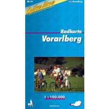 Esterbauer Verlag Vorarlberg kerékpáros térkép térkép