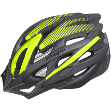 ETAPE Twister fekete / fluo sárga, matt, S / M kerékpáros sisak