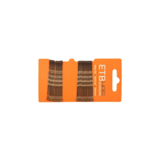 ETB Hair Barna Hajcsatok 7cm 24 db hajdísz