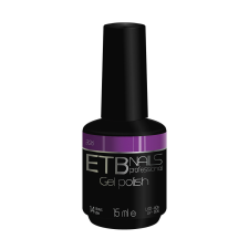 ETB nails Gél lakk 326 Trouble Purple 15ml lakk zselé